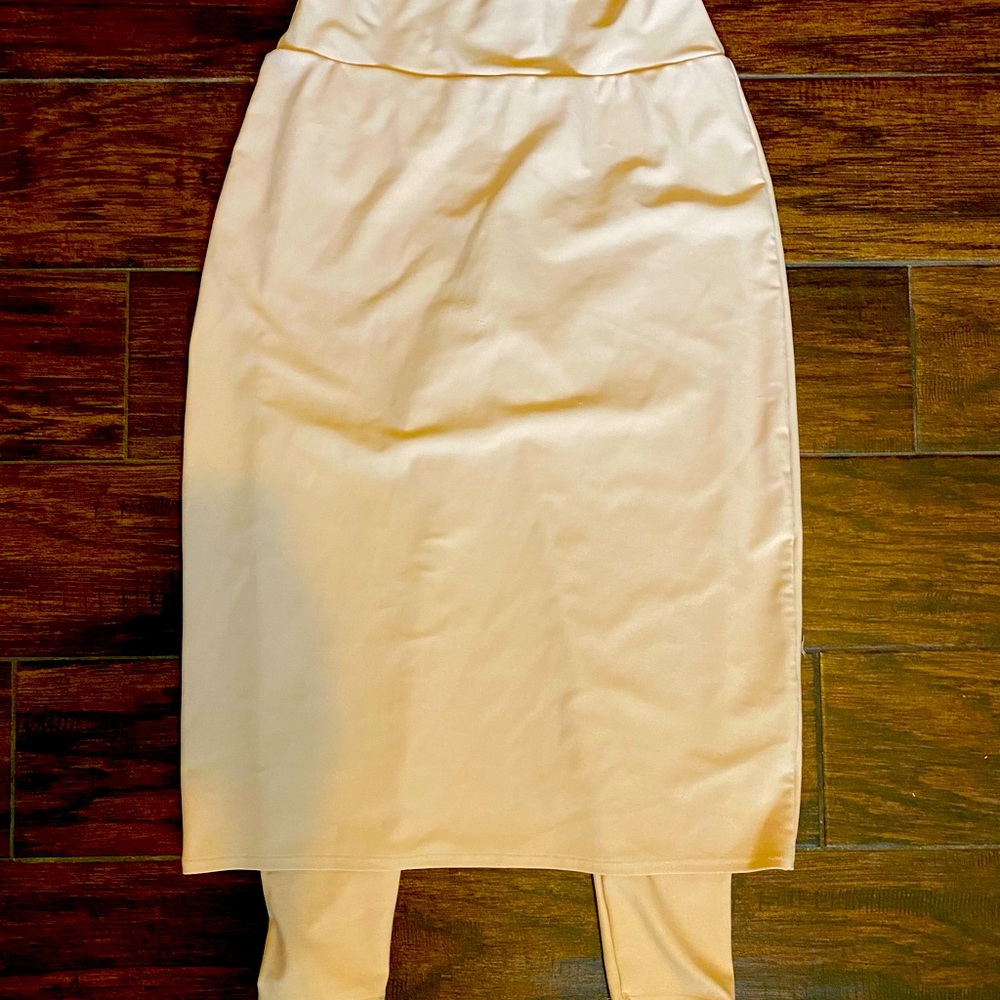 Sweet lemon thyme midi skirt